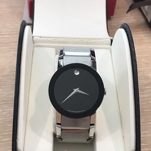 Movado Sapphire Meseum Watch - Like NEW